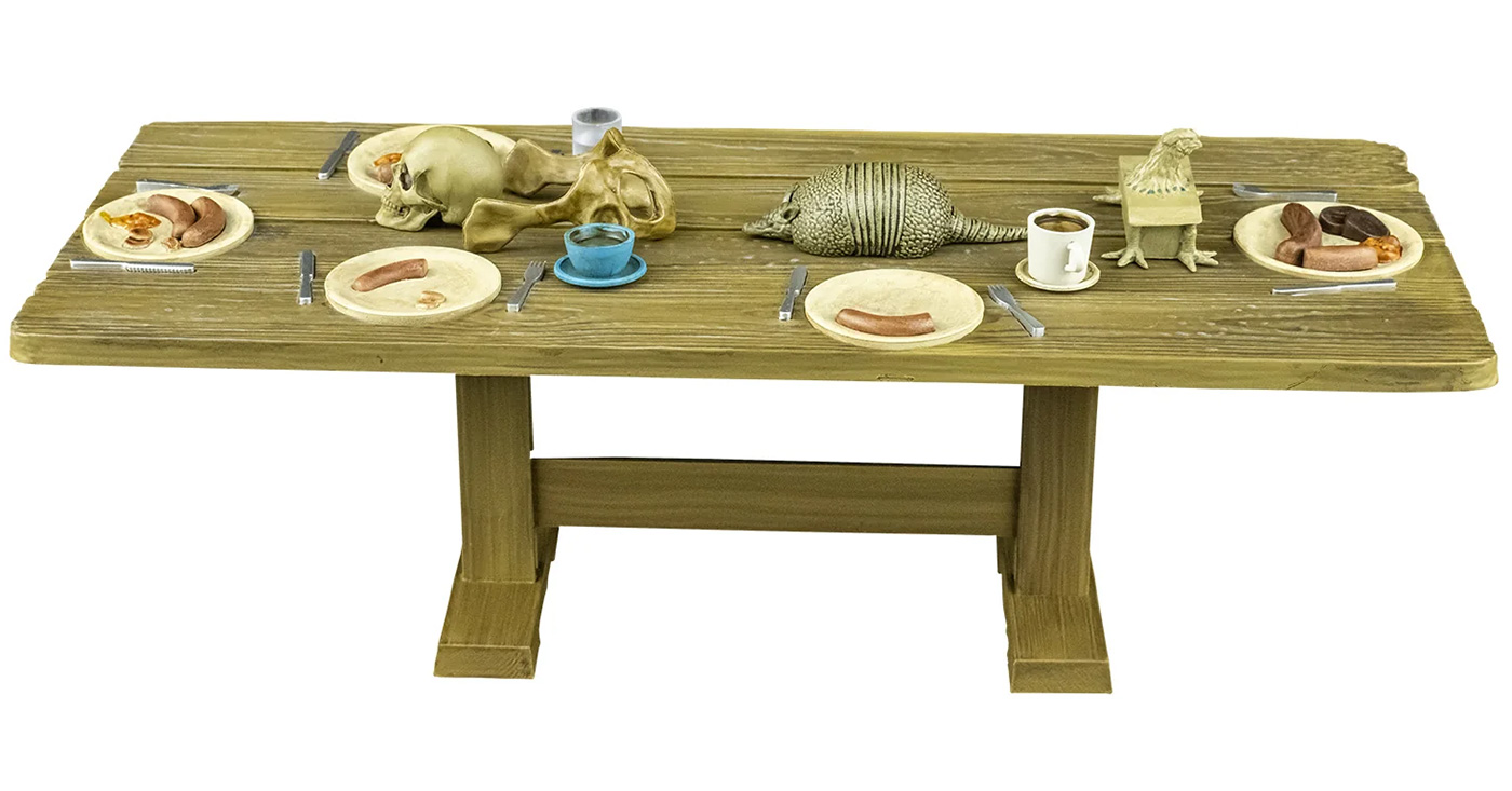 Texas Chainsaw Massacre (1974) Macabre Dinner Playset