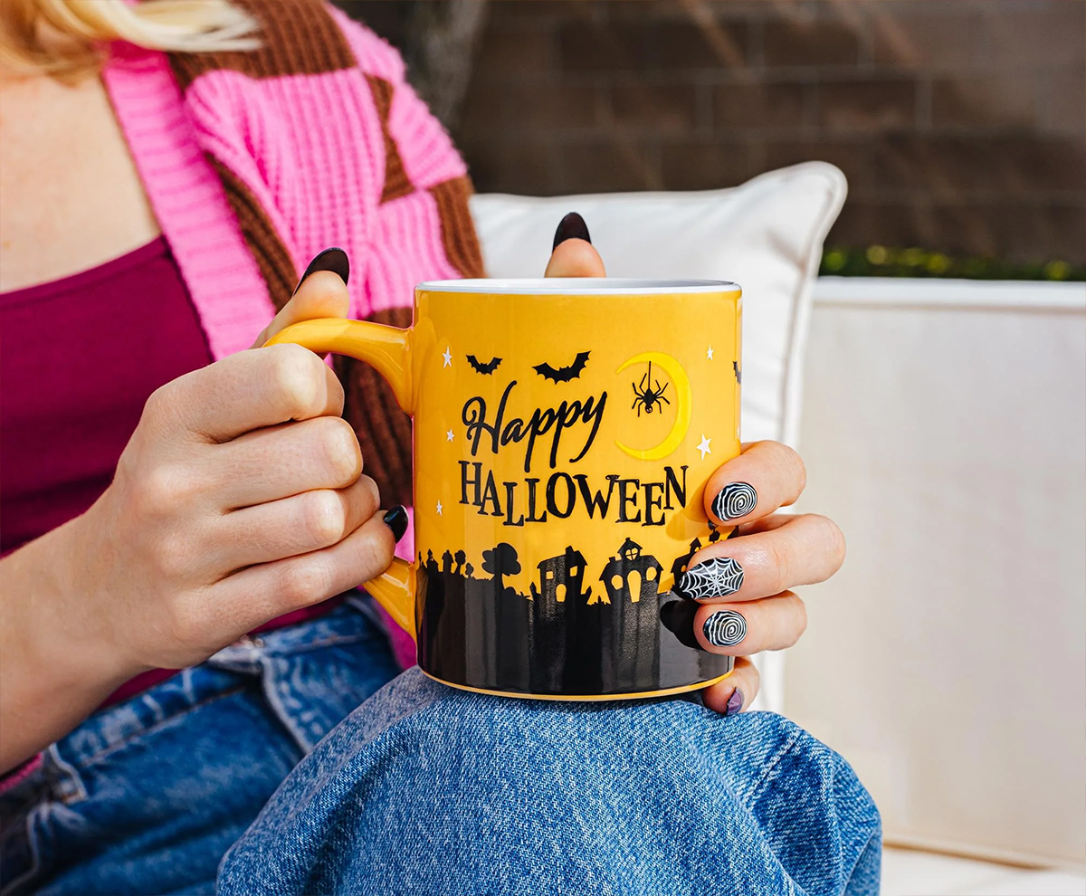 Mickey and Minnie Mouse Halloween Mugs