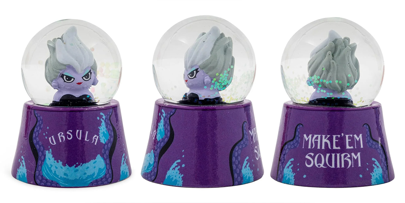Snow Globe with Sea Witch Ursula