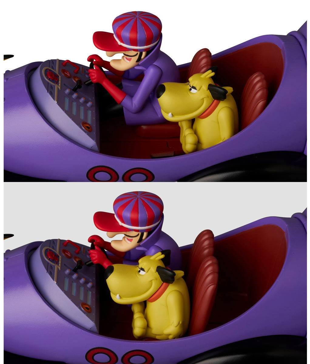 Car 00, the Machine of Evil, with Dick Dastardly and Muttley from The Wacky Race