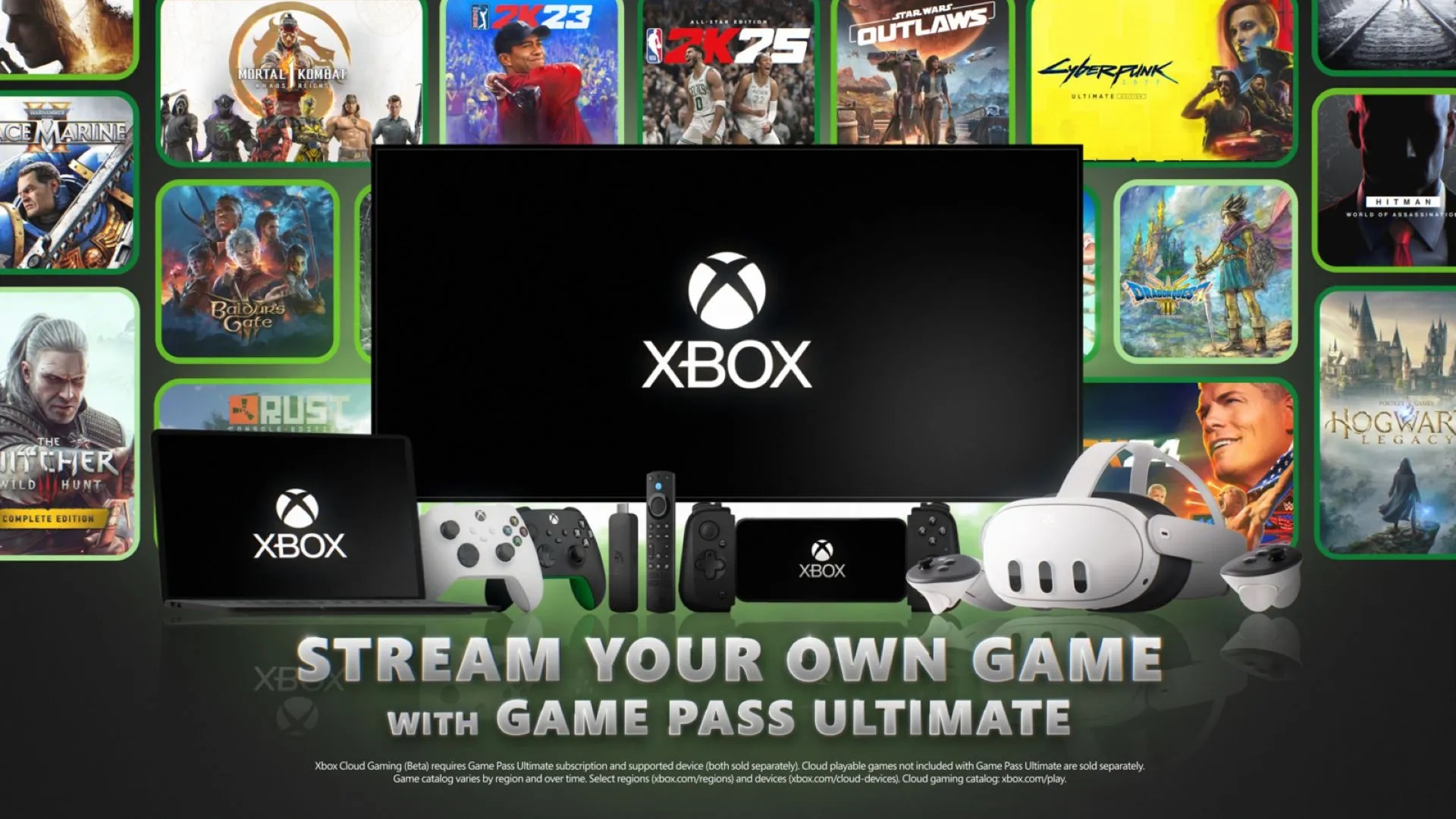 It is now possible to play some titles in the cloud that are not available on Game Pass.