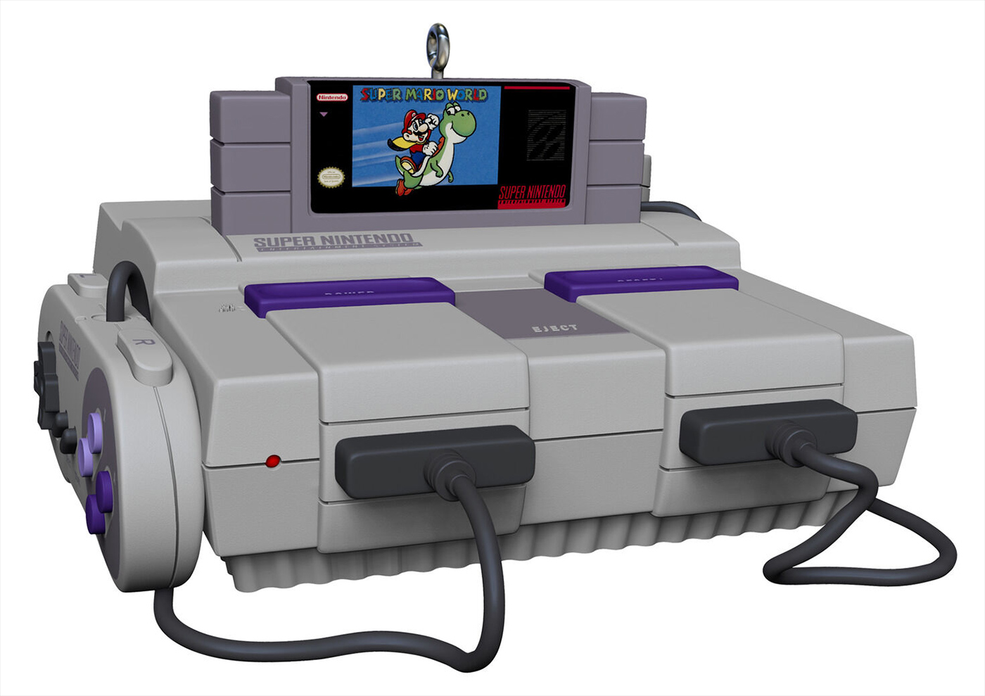 Christmas Ornaments Classic Video Game Consoles