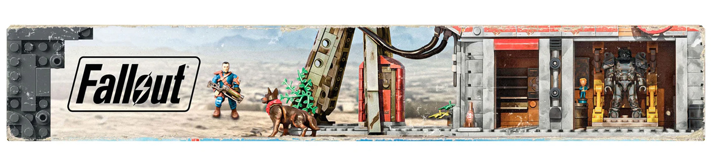Fallout “Red Rocket Truck Stop Building” MEGA Building Blocks