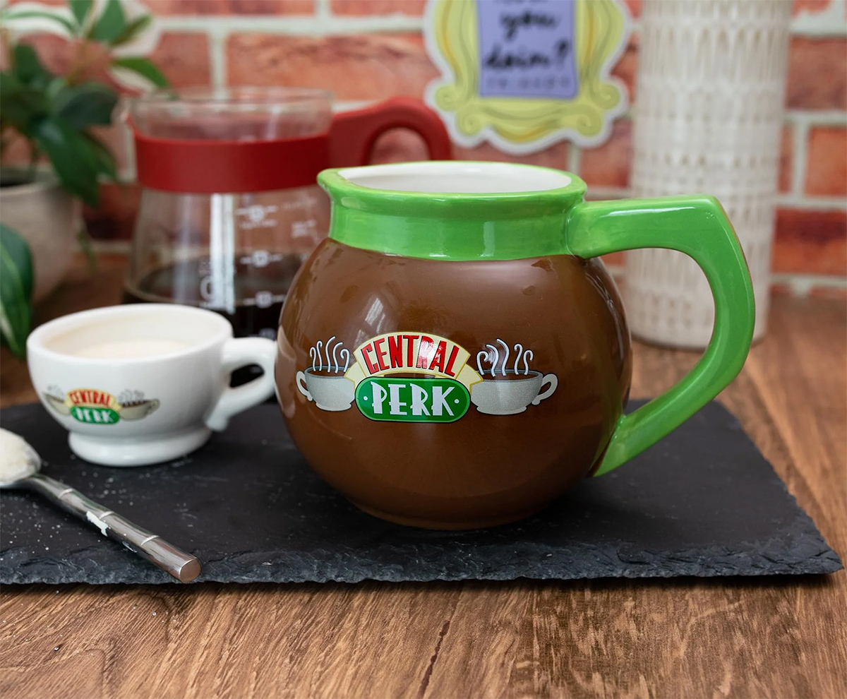 Carved Mug “Central Perk Coffee Pot” from the Friends Series