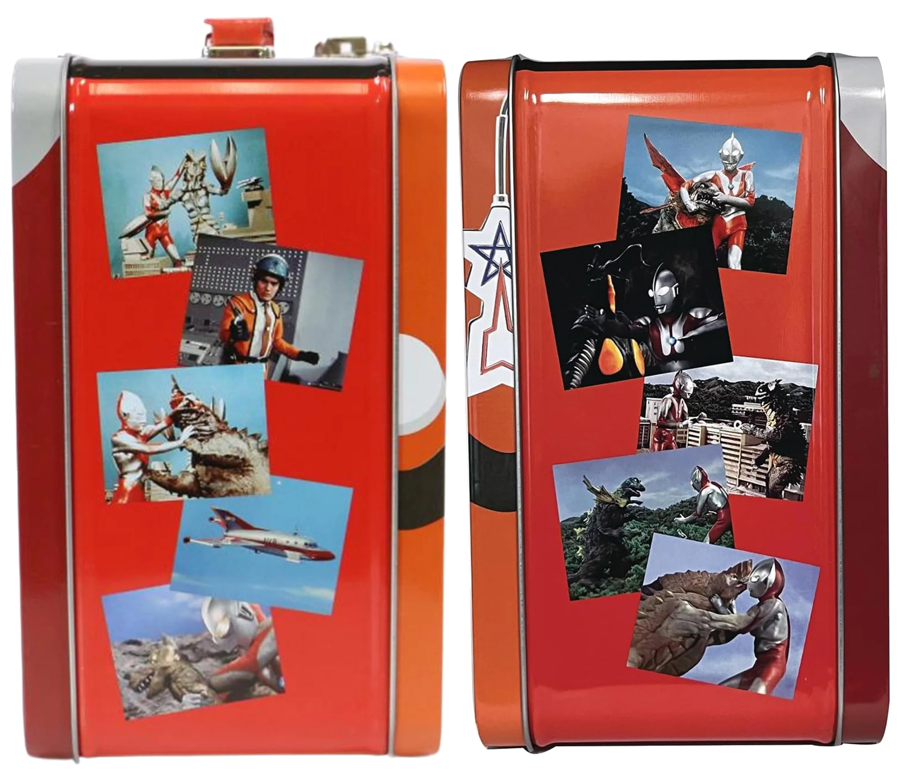 Ultraman Tin Titans lunchbox with thermos