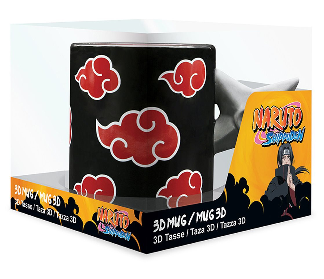 Sculpted Mug Naruto Shippuden with Star Star Ninja Shuriken 3D