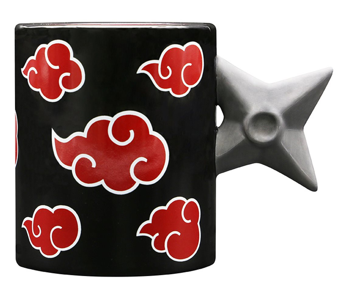 Sculpted Mug Naruto Shippuden with Star Star Ninja Shuriken 3D