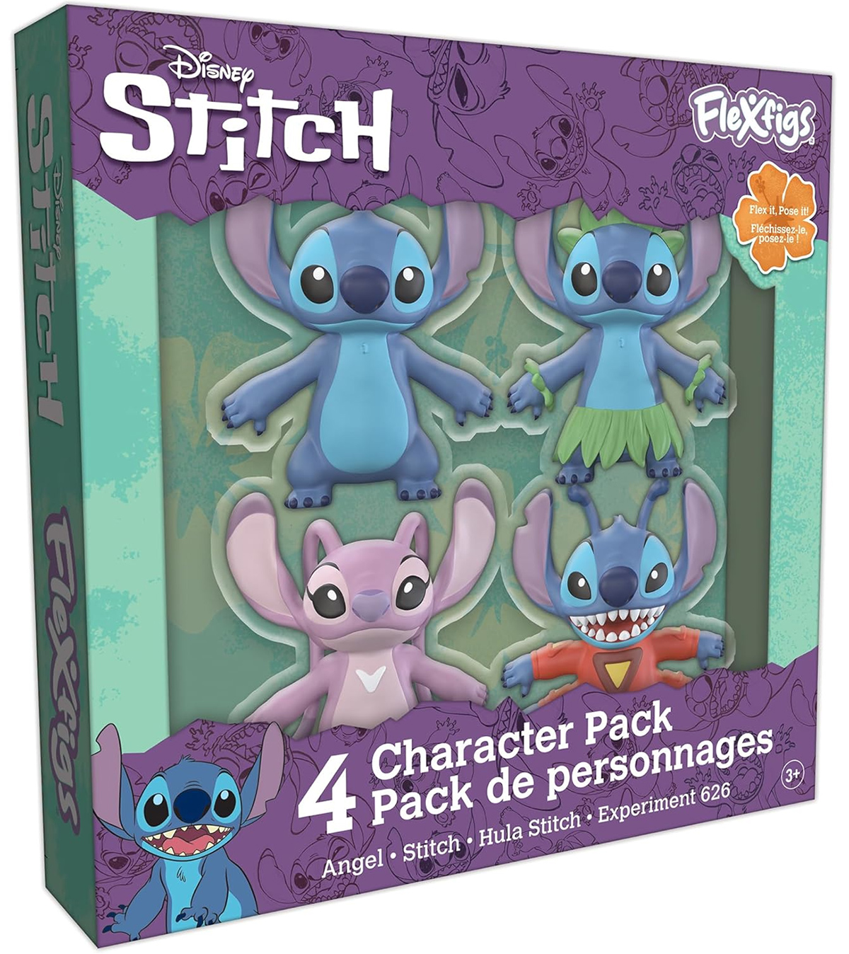 Flexible dolls Lilo & Stitch Flexfigs Bendable