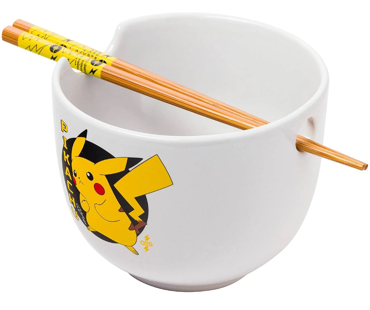 Tigella Ramen Picachu Pokémon com Hashiss