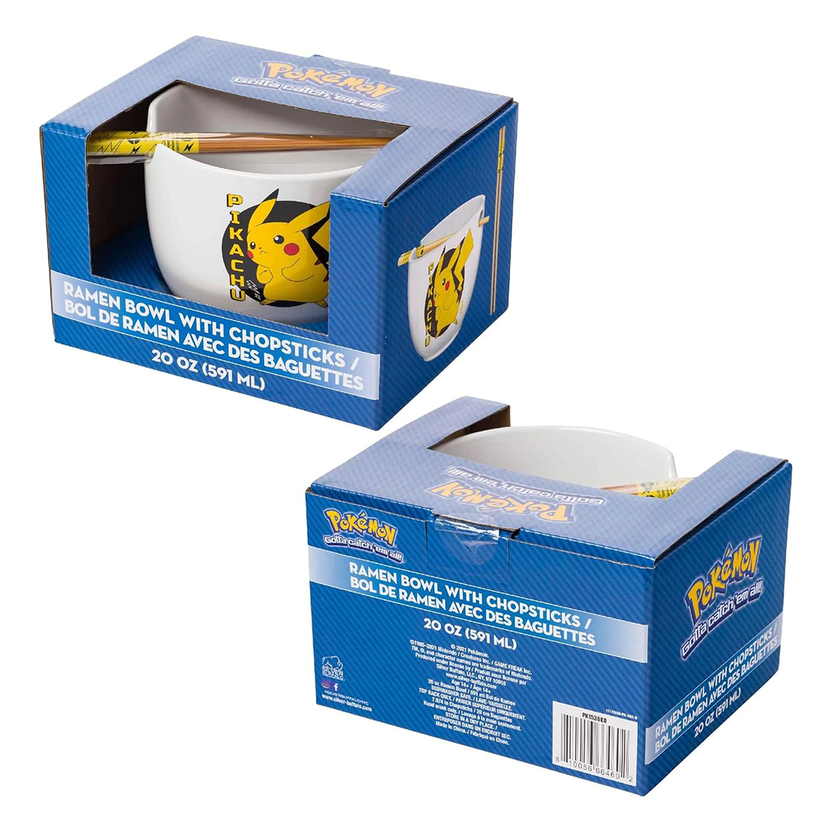 Tigella Ramen Picachu Pokémon com Hashiss