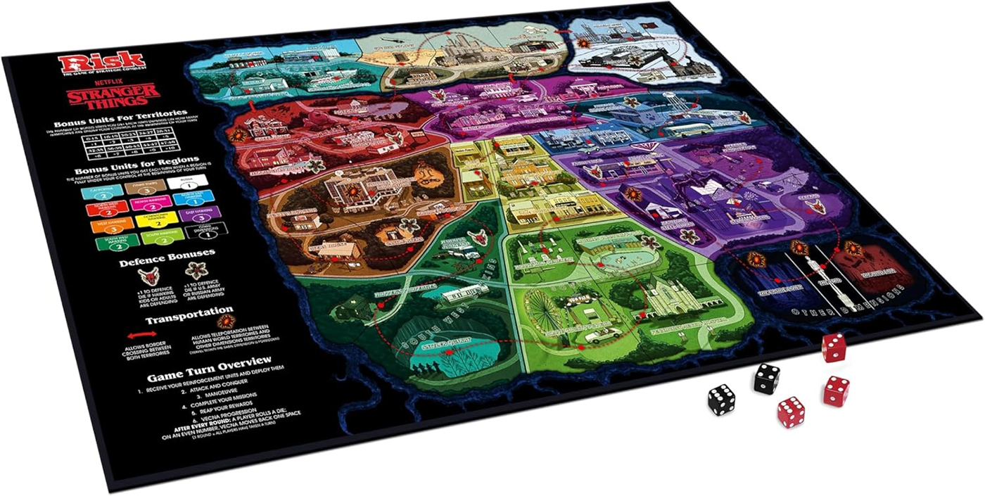 Stranger Things Risk (War) board game
