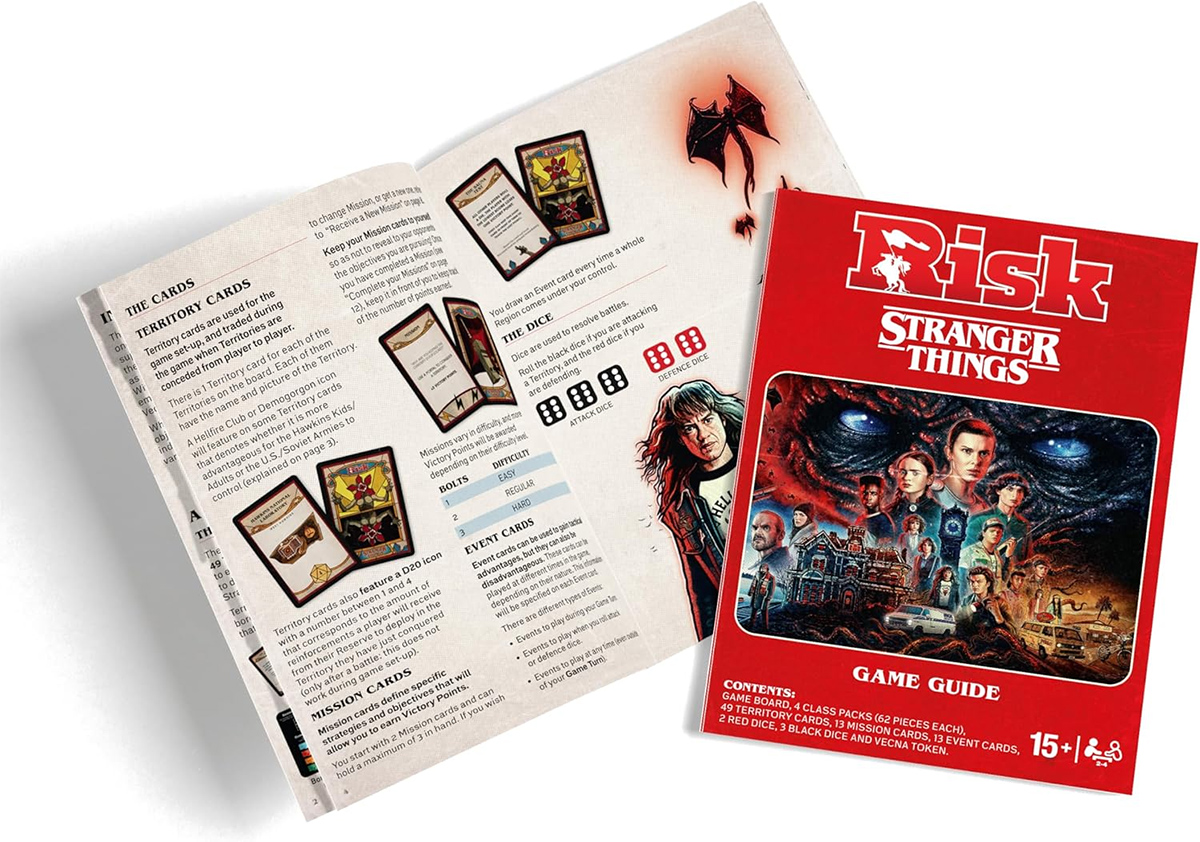 Stranger Things Risk (War) board game