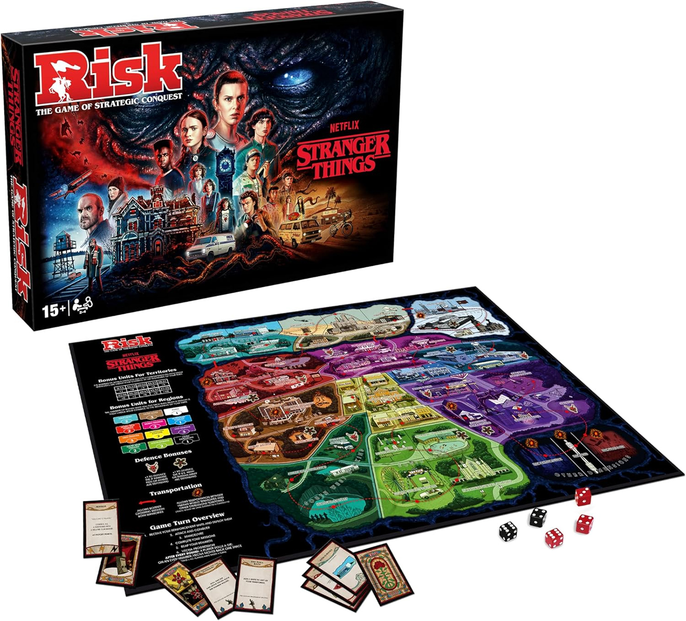 Stranger Things Risk (War) board game