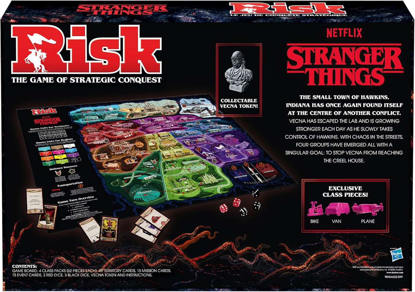 Stranger Things Risk (War) board game