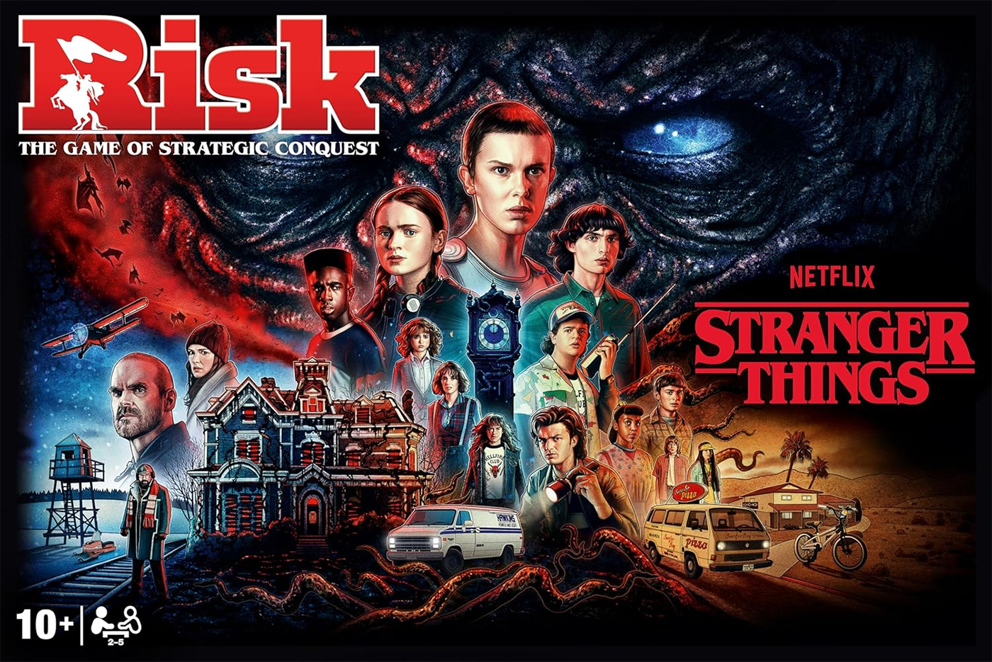 Stranger Things Risk (War) board game