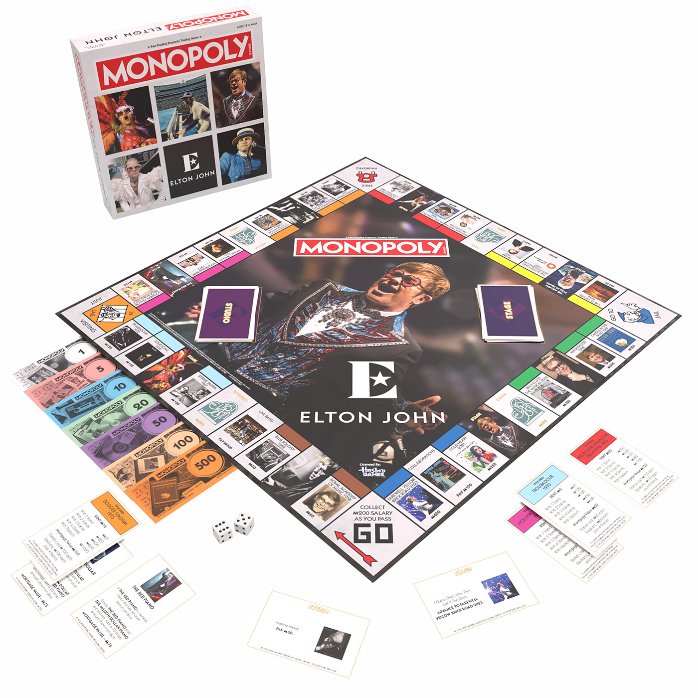 Monopoly Elton John Edition Board game