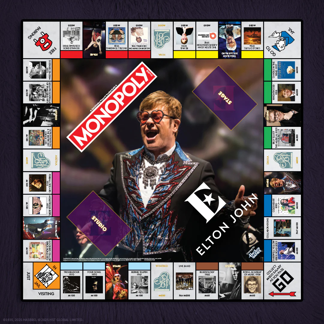 Monopoly Elton John Edition Board game