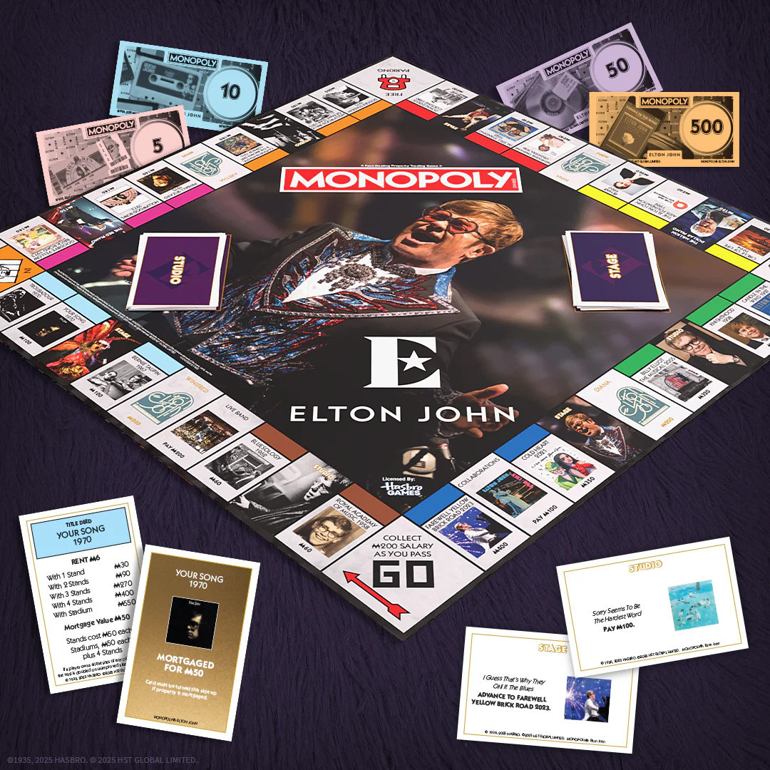 Monopoly Elton John Edition Board game