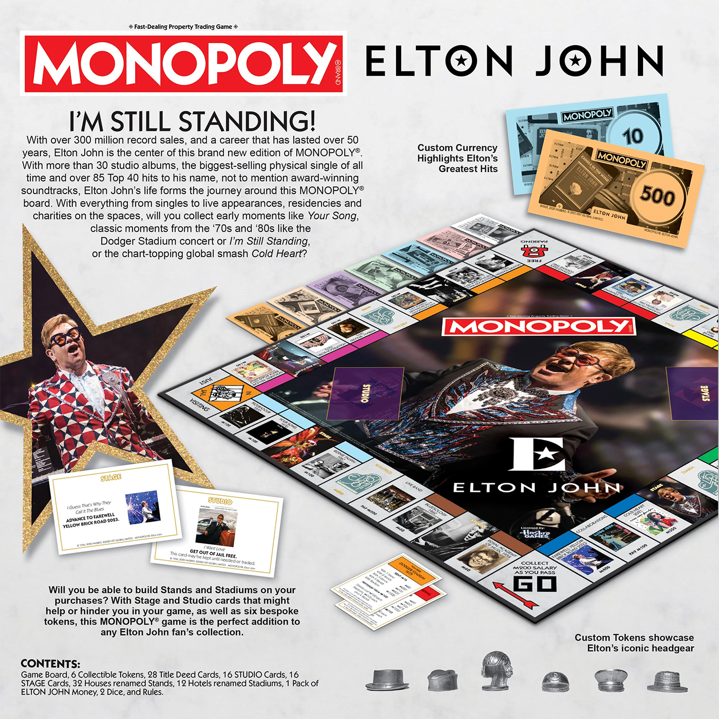Monopoly Elton John Edition Board game