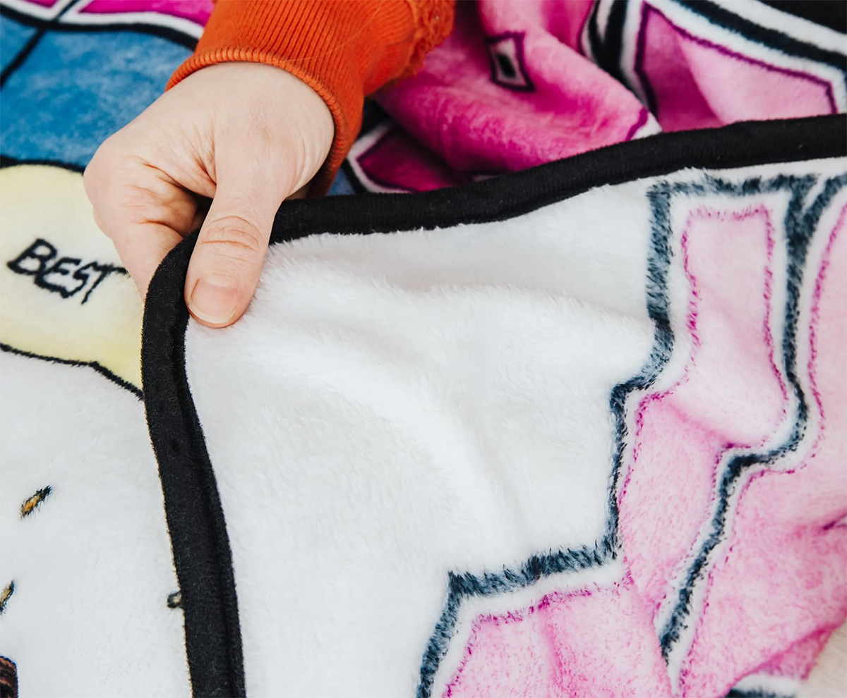 Deadpool Lance blanket in pink unicorn