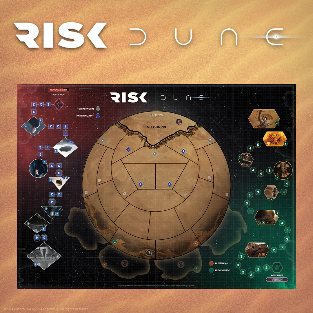 Duna Risk board game (WAR)