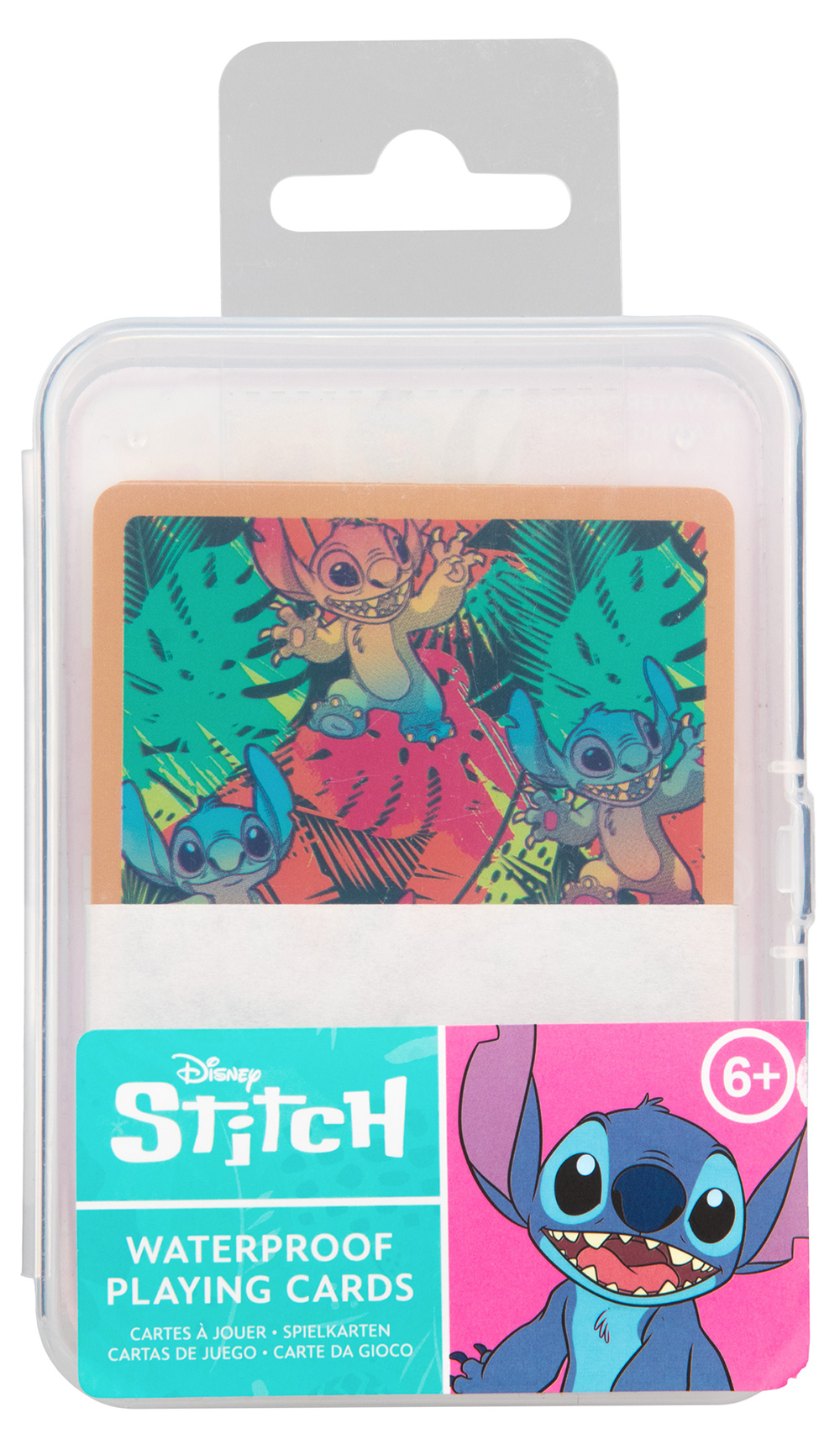 Stitch Waterproof deck with waterproof cards