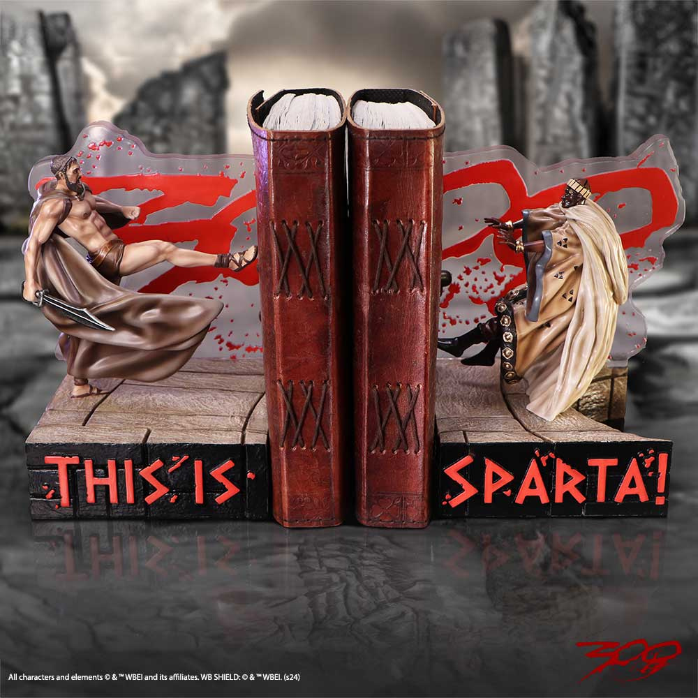 Book Supports 300 “This is Sparta” Bookends