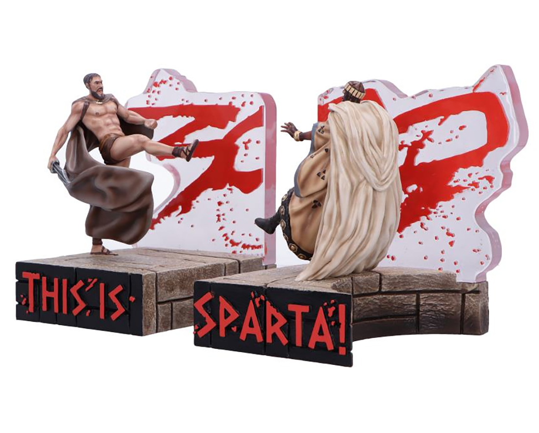 Book Supports 300 “This is Sparta” Bookends
