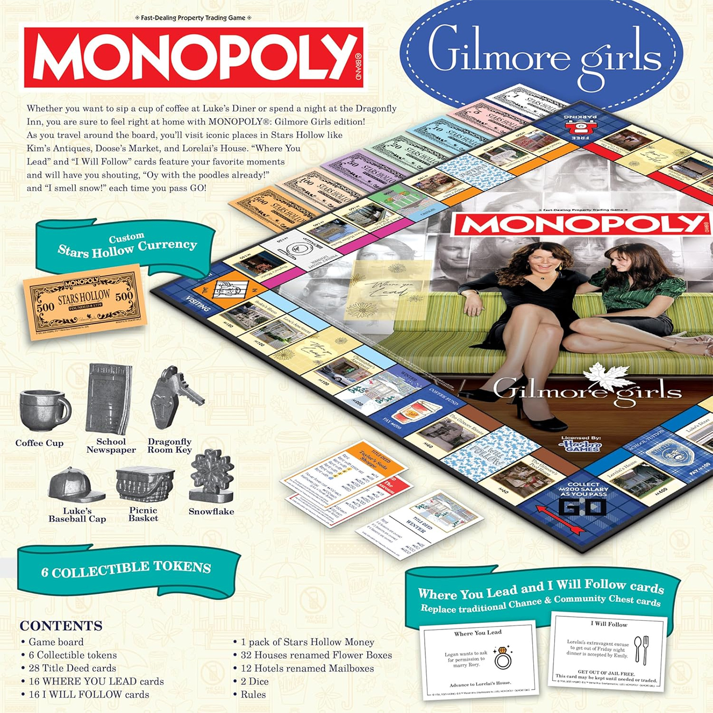 Monopoly Gilmore Girls Board Set
