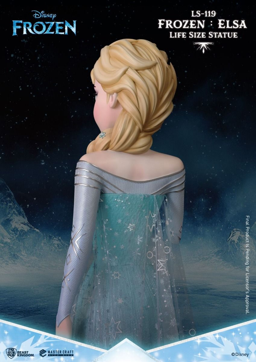 ELSA STATE OF FROZEN FROZEN 1: 1 with 1.70 meter high