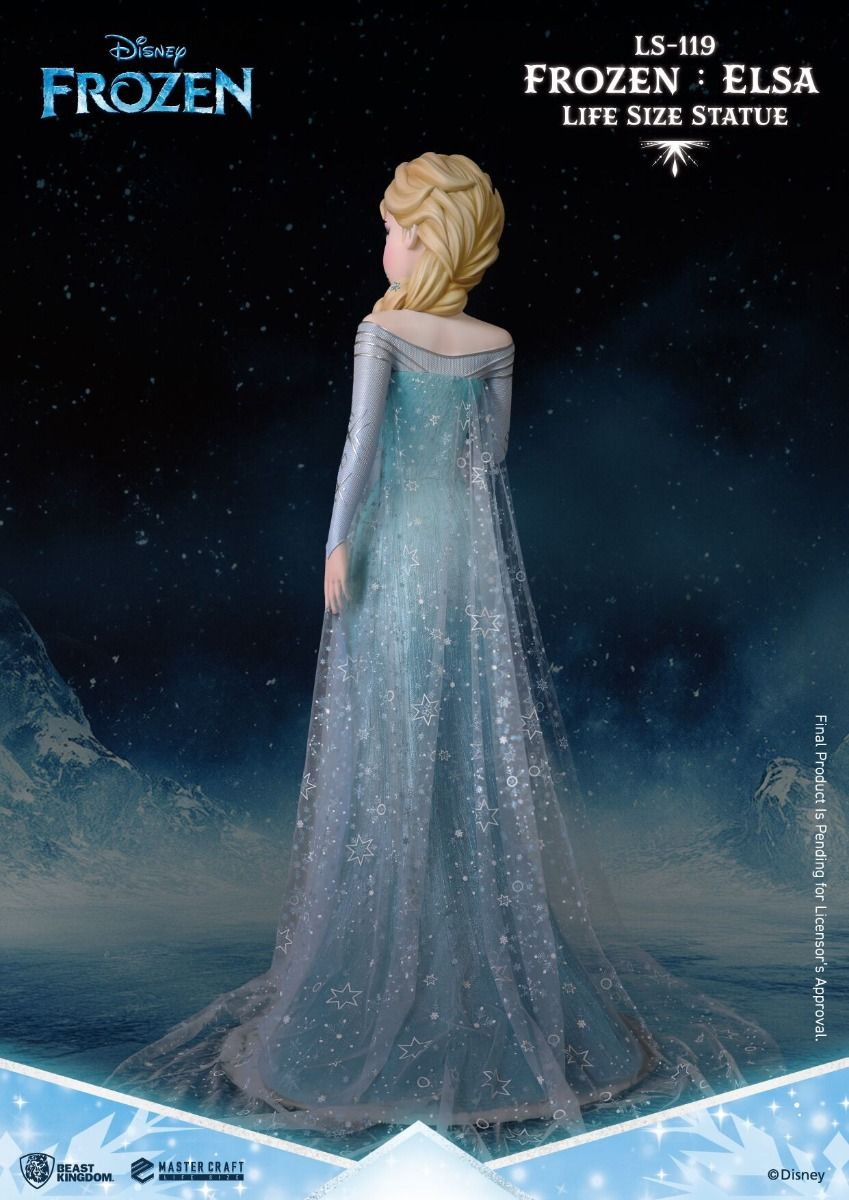 ELSA STATE OF FROZEN FROZEN 1: 1 with 1.70 meter high