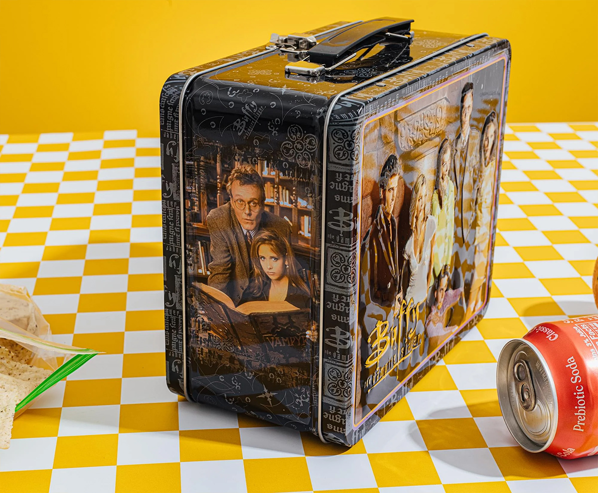 Buffy can lunchbox, the vampire fighter