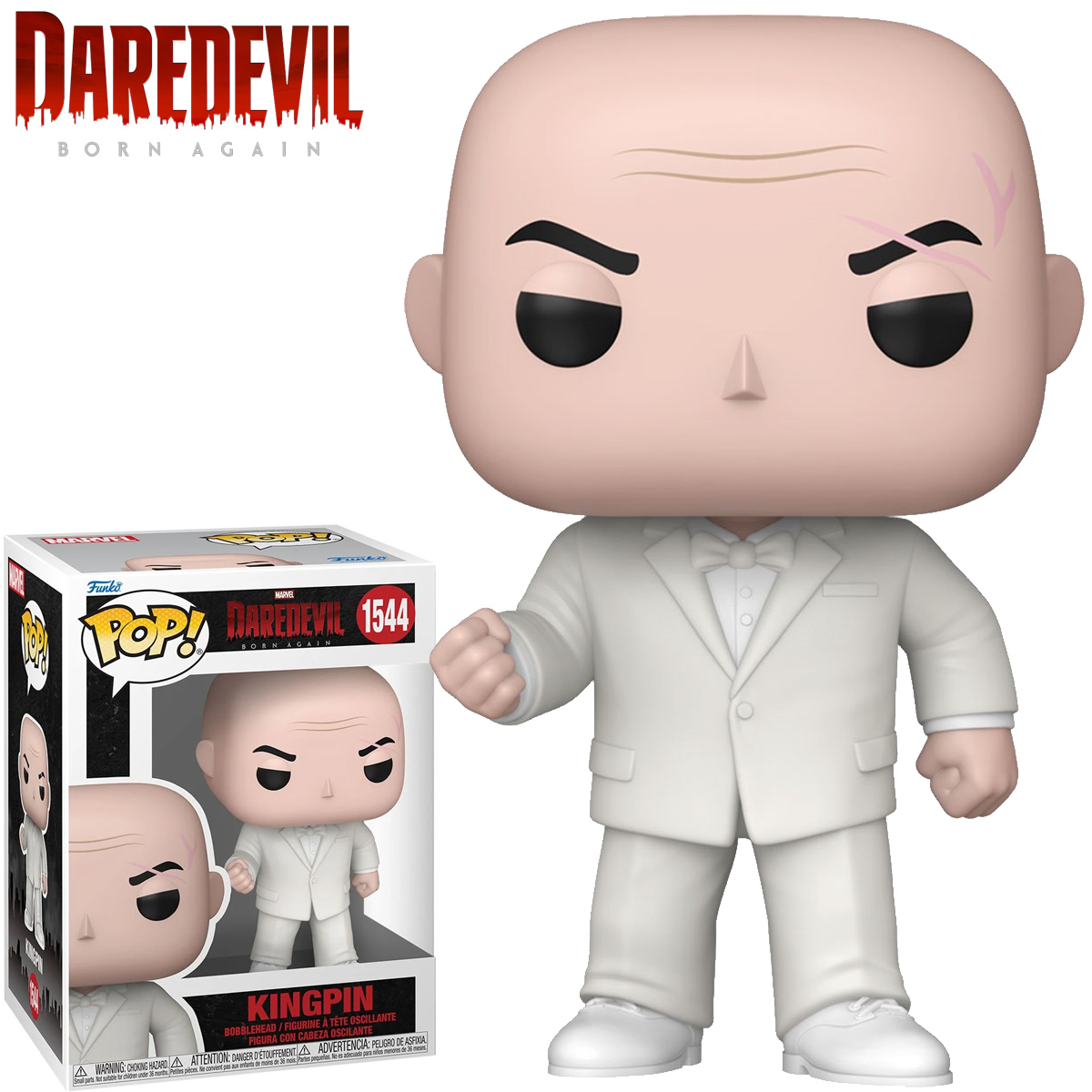 Pop dolls! From the Daredevil series: Reborn (DAREDEVIL: Born Again)