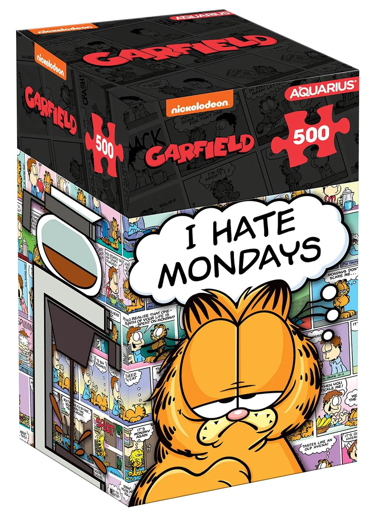 Garfield puzzle “I hate Mondays”