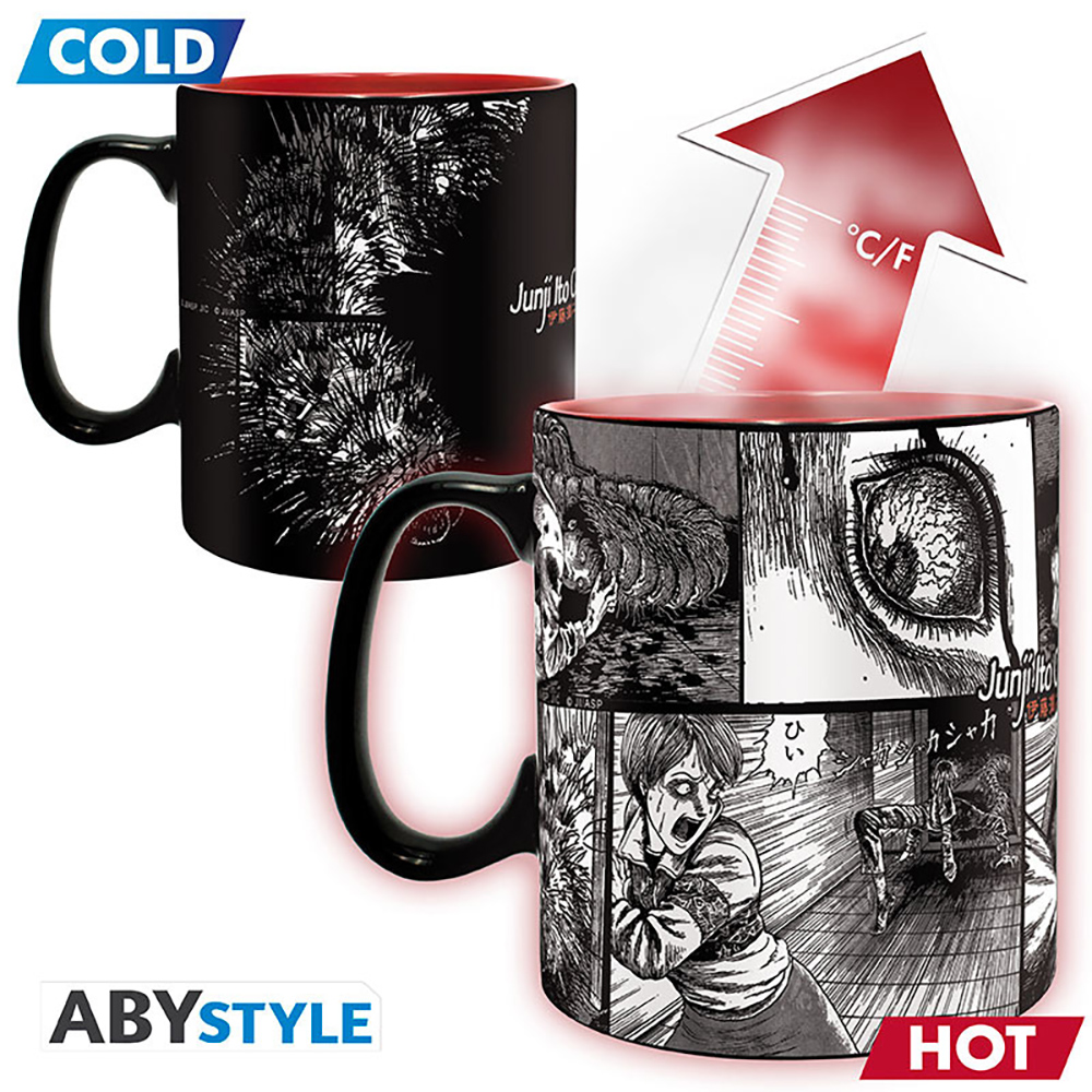 Reactive heat mug junji ito “honored ancestor”