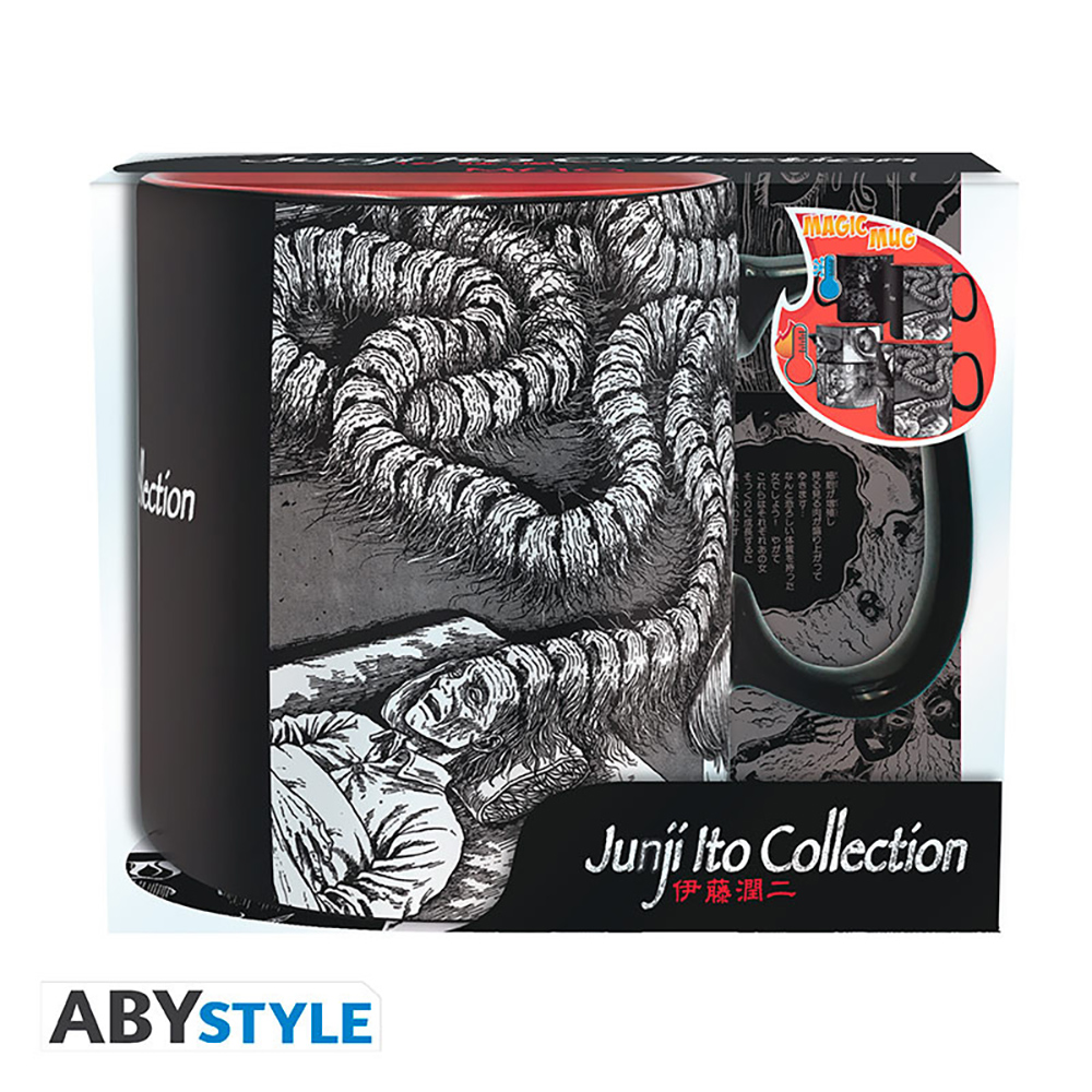 Reactive heat mug junji ito “honored ancestor”