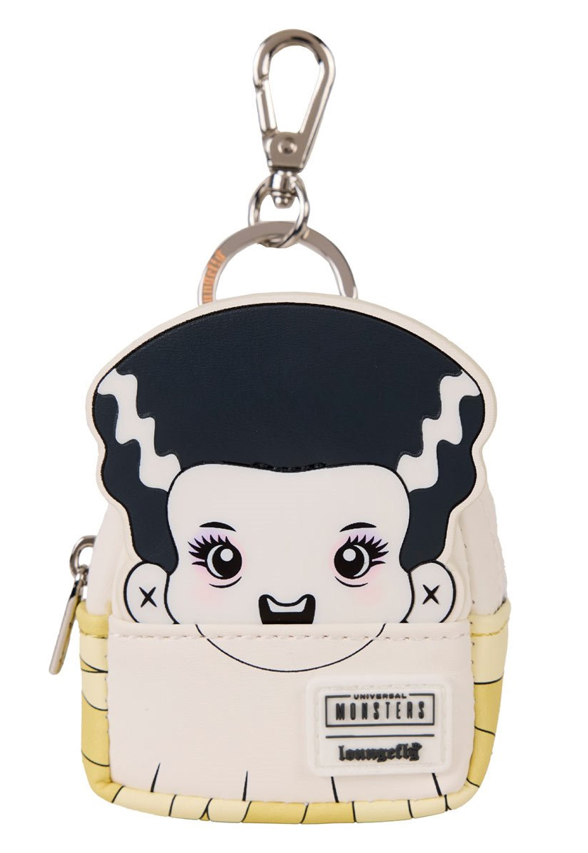 Loungefly Keychains with Micro-Mochillas from Universal Studio monsters