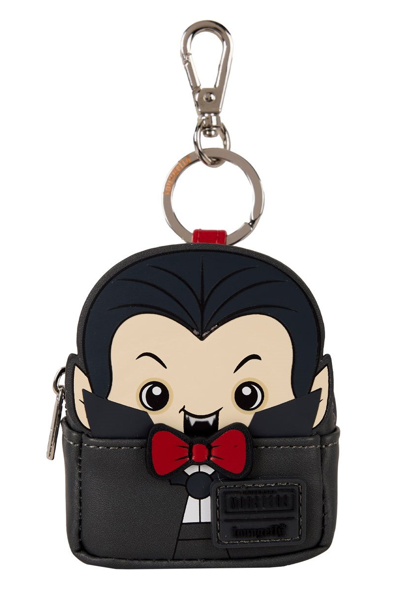 Loungefly Keychains with Micro-Mochillas from Universal Studio monsters