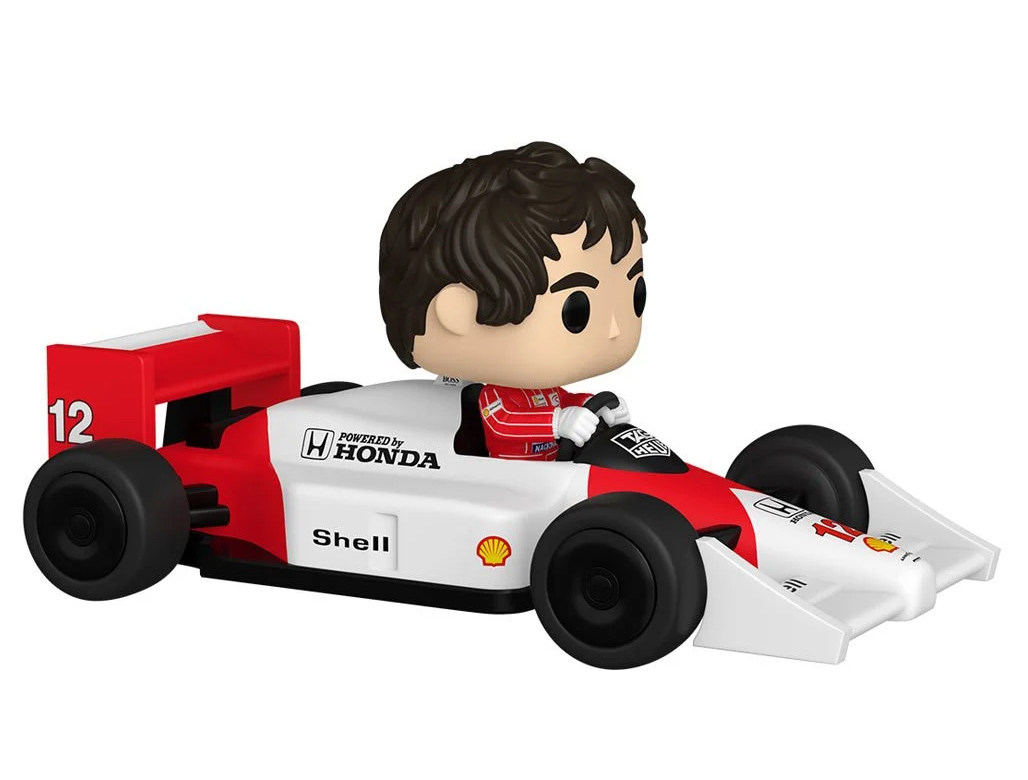 Pop doll! Rides Ayrton Senna at McLaren 12 (Formula 1)