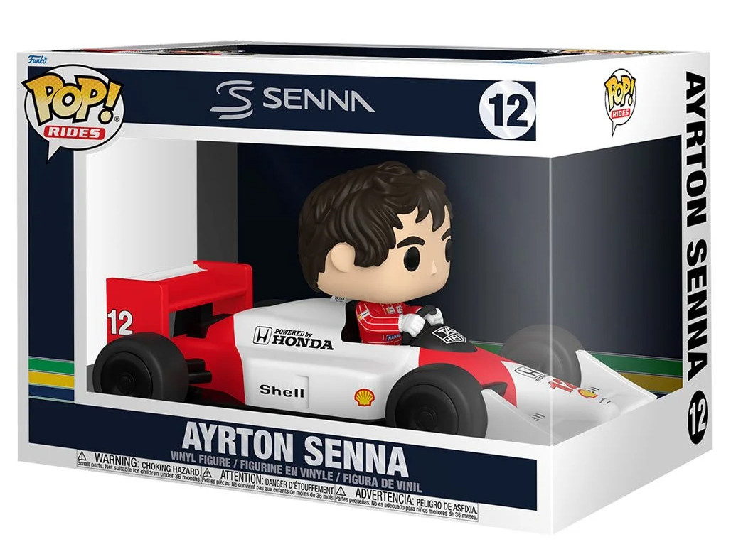 Pop doll! Rides Ayrton Senna at McLaren 12 (Formula 1)