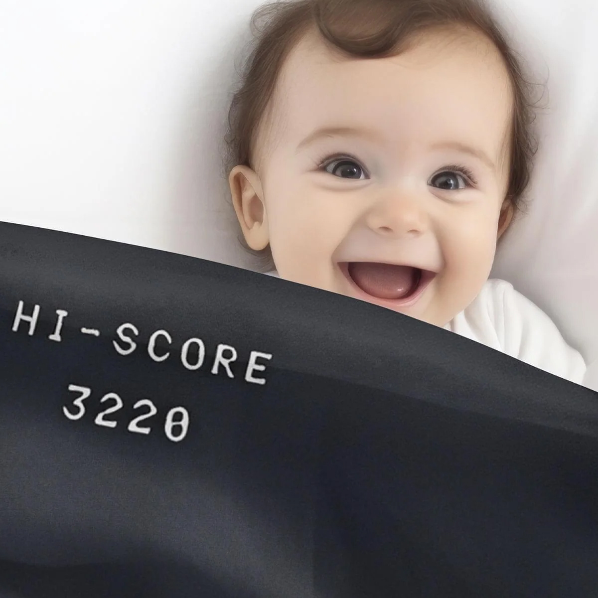 Lance Space Invaders 8-bit blanket