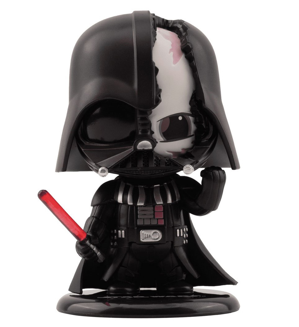 Mini Bobble Heads Star Wars with the dark side of the force