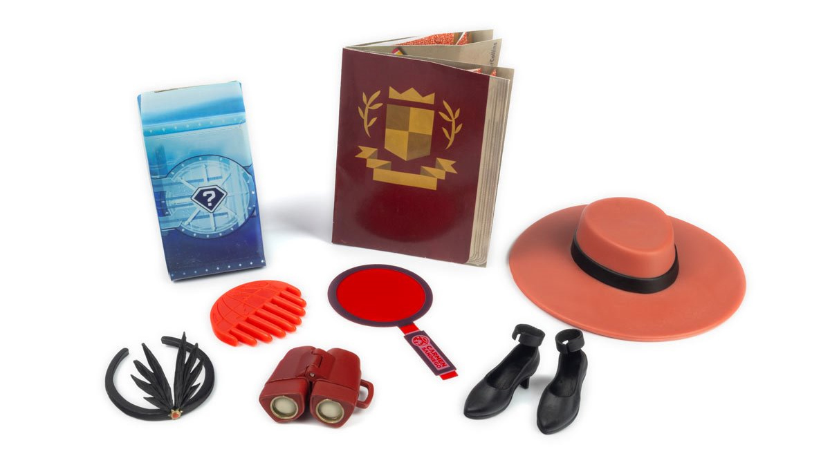 Fashion Carmen Sandiego doll from Netflix animated series