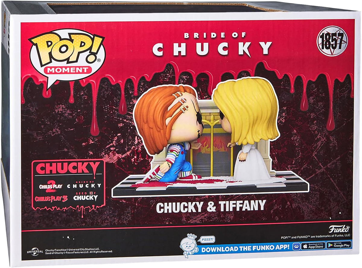 Happy Valentine's Day with Chucky and Tiffany Pop! Moment