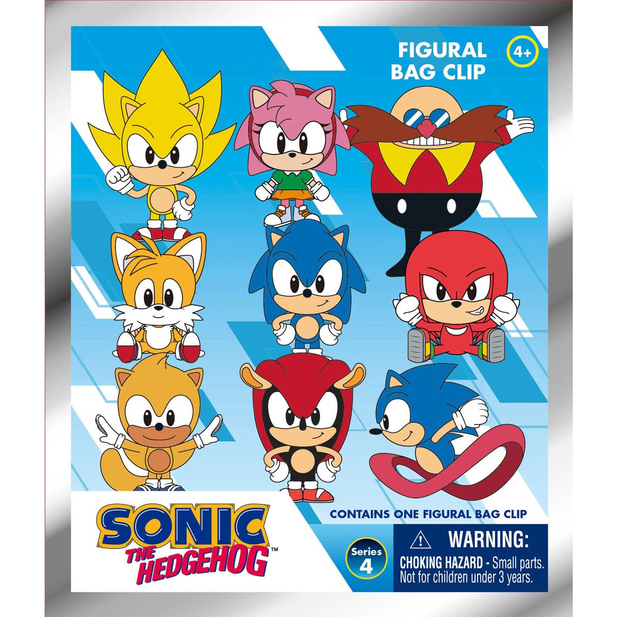Keychains Sonic The Hedgehog Sega 3D Figural Bag Clips (Vol 4)