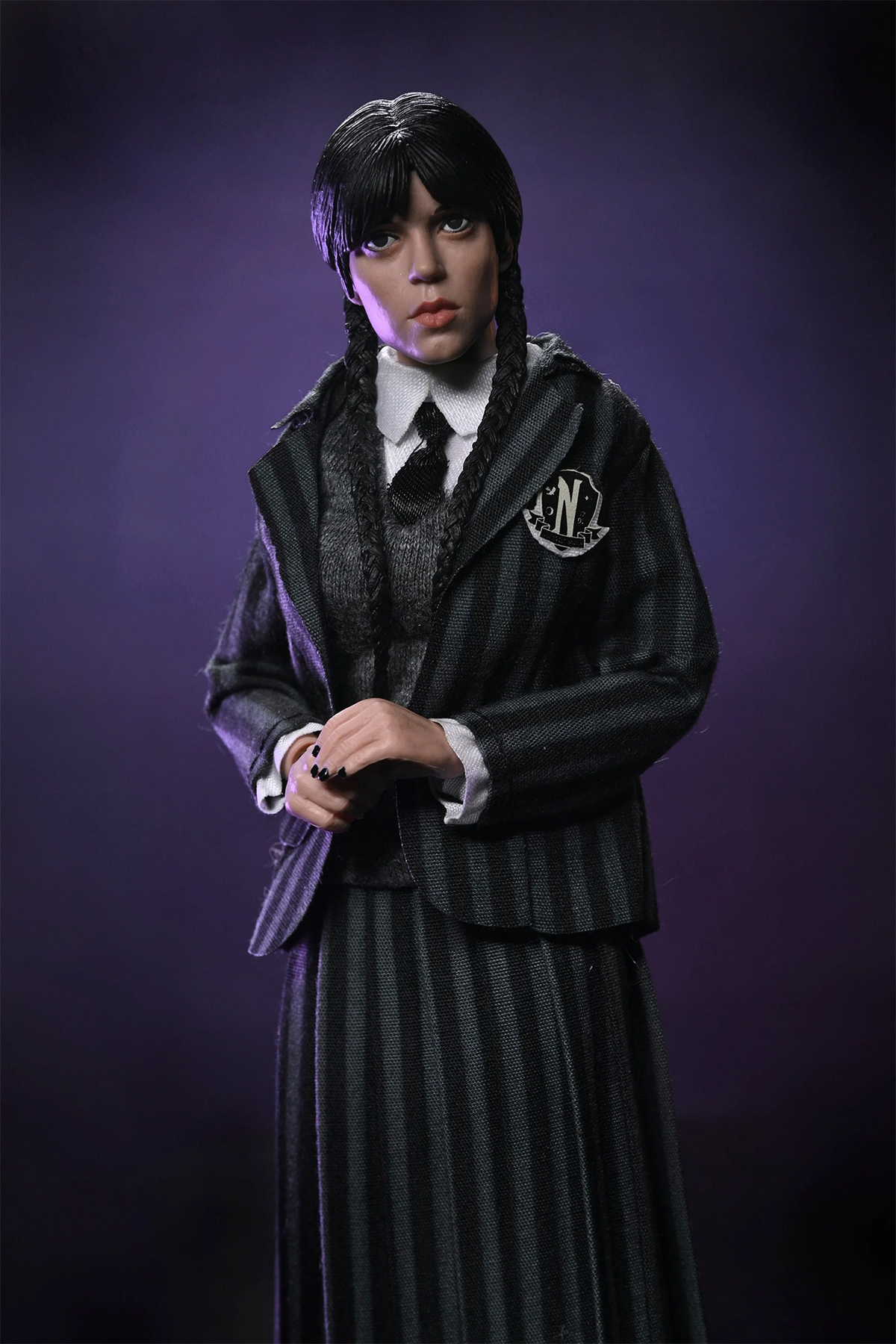 Action Figures Neca Clothed Wednesday Addams e Enid (Wandinha)