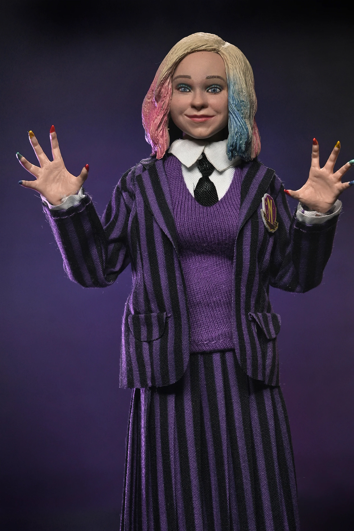 Action Figures Neca Clothed Wednesday Addams e Enid (Wandinha)