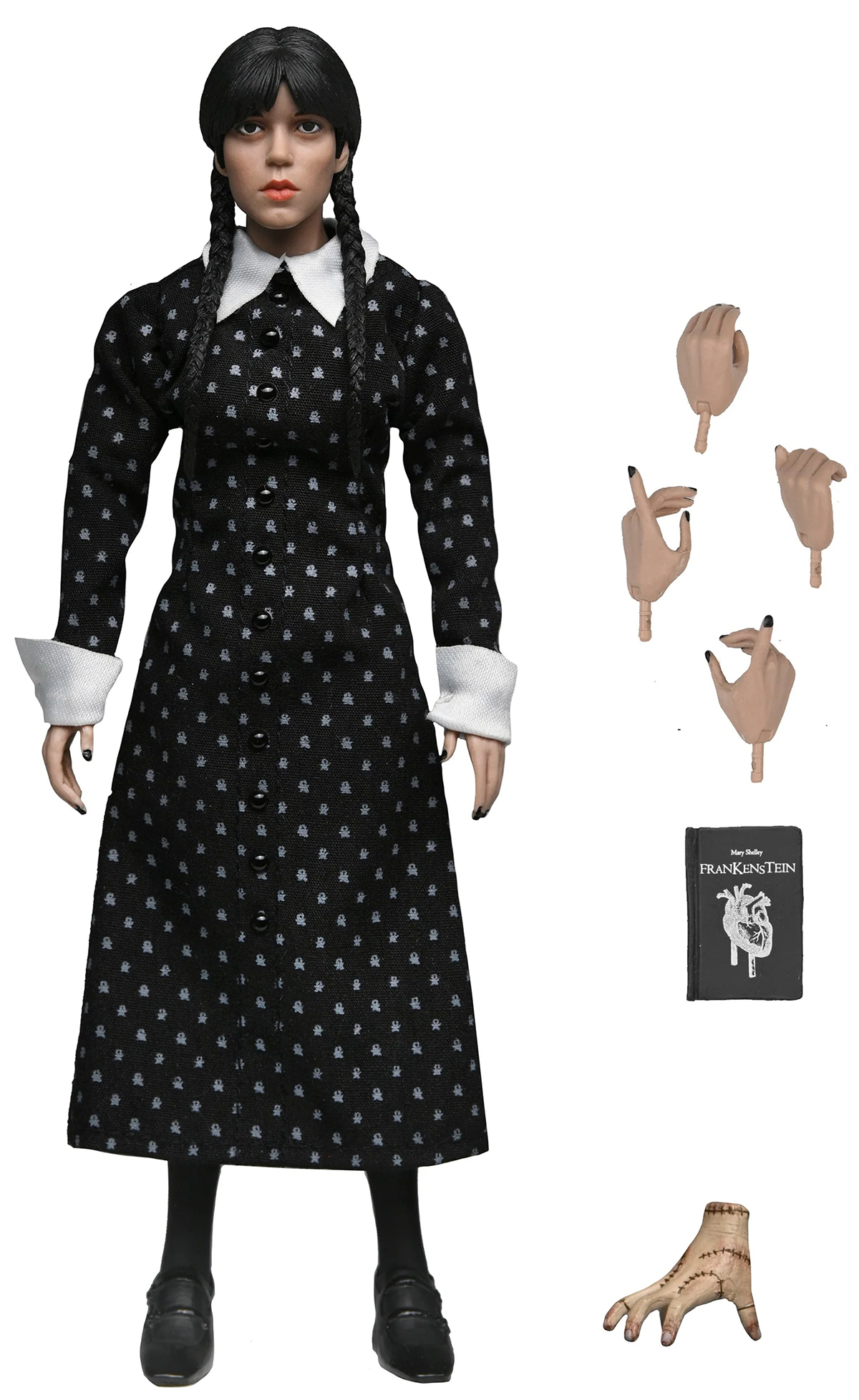 Action Figures Neca Clothed Wednesday Addams e Enid (Wandinha)