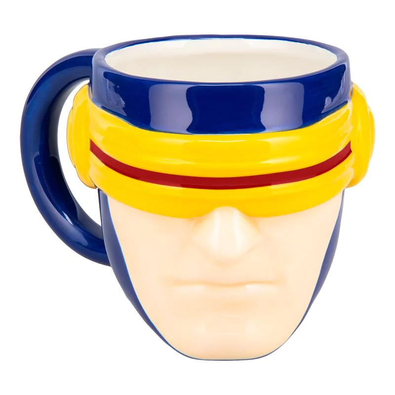 X-Men Cyclops (Scott Summers) with reactive heat display