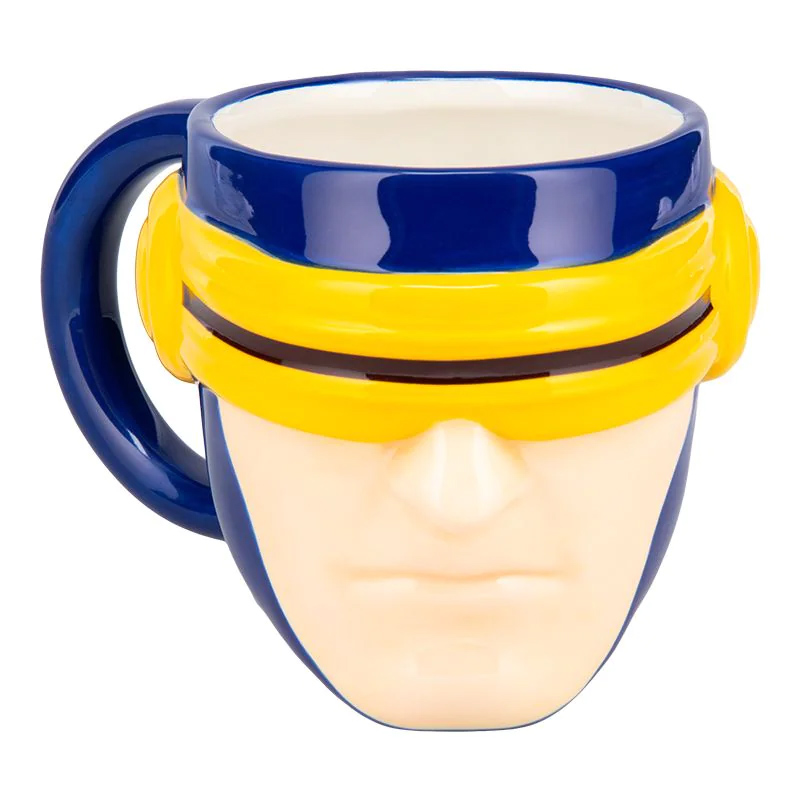 X-Men Cyclops (Scott Summers) with reactive heat display